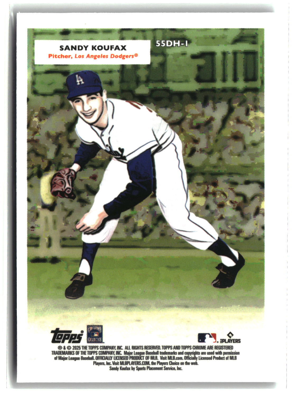 Sandy Koufax Shohei Ohtani 2025 Topps Chrome #55DH-1