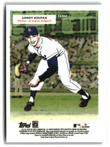 Sandy Koufax Shohei Ohtani 2025 Topps Chrome #55DH-1