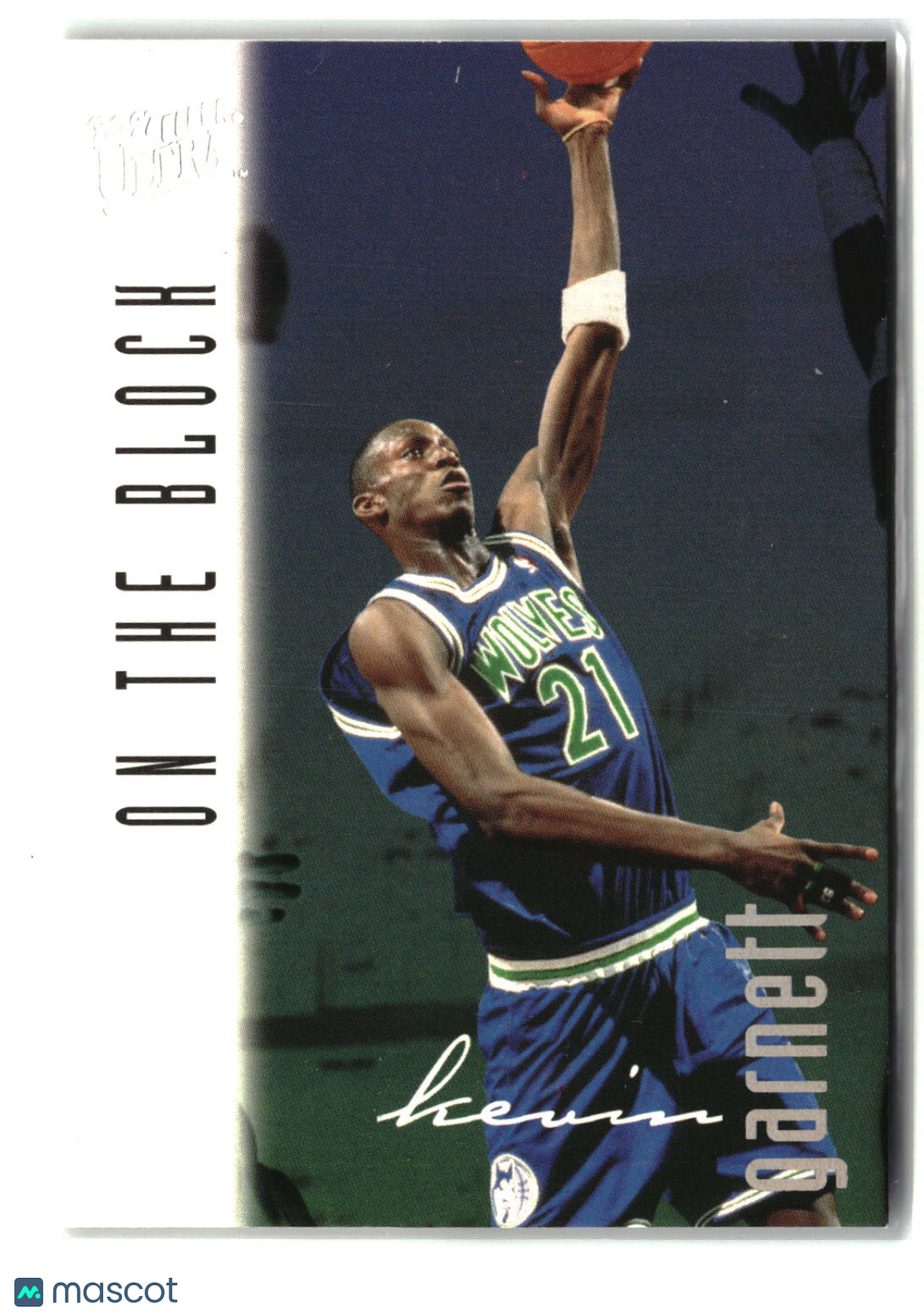 Kevin Garnett 1996 Fleer Ultra On the Block #126