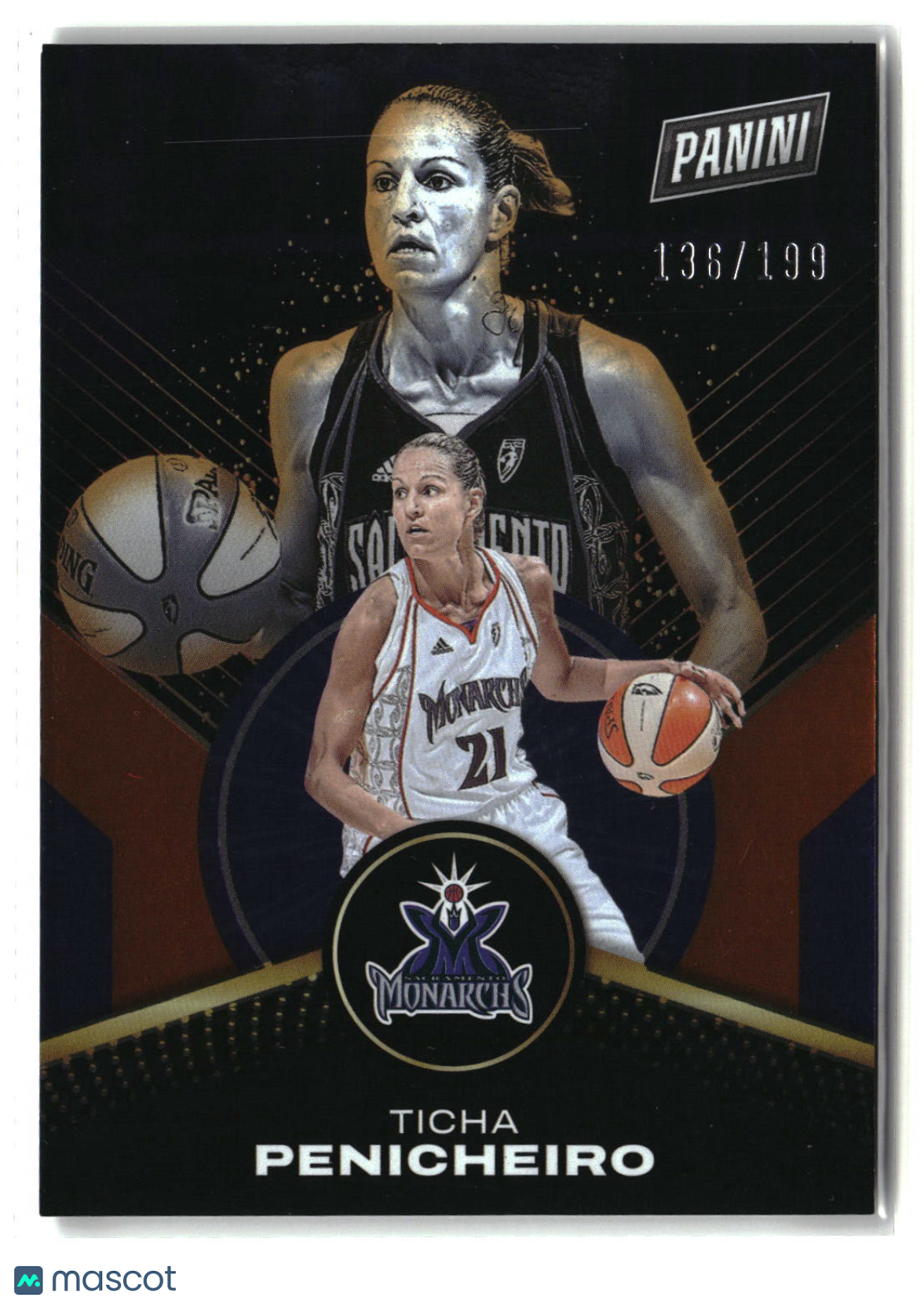 Ticha Penicheiro 2025 Panini WNBA Player of the Day Basketball #74 136/199