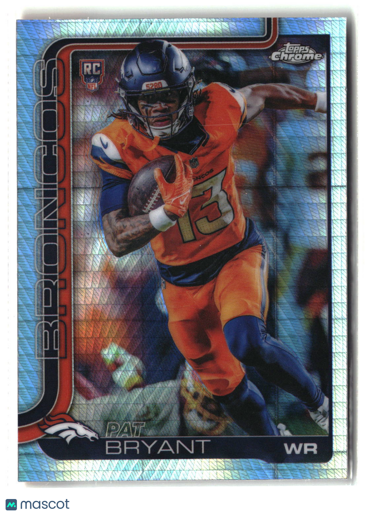 Pat Bryant 2025 Topps Chrome Prism Refractor #313