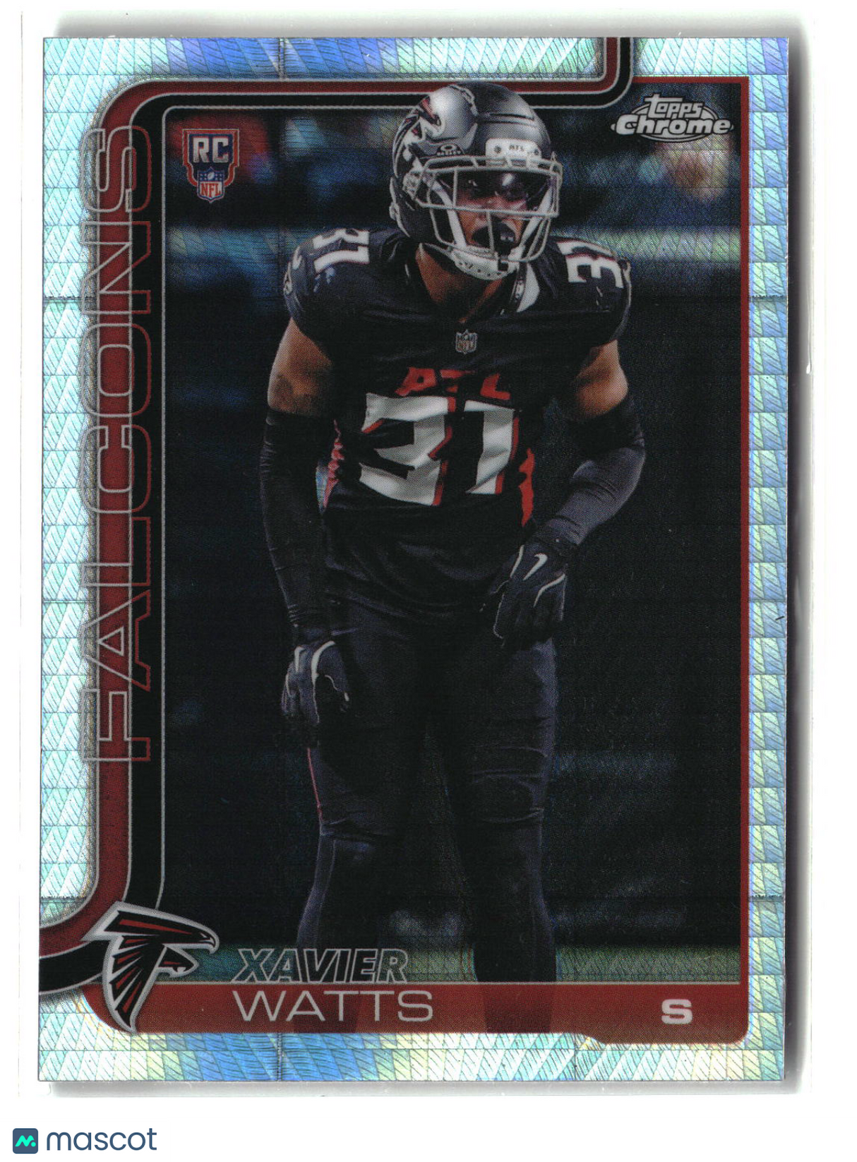 Xavier Watts 2025 Topps Chrome Prism Refractor #393