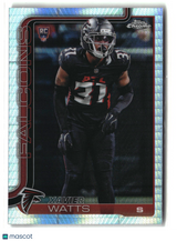Xavier Watts 2025 Topps Chrome Prism Refractor #393
