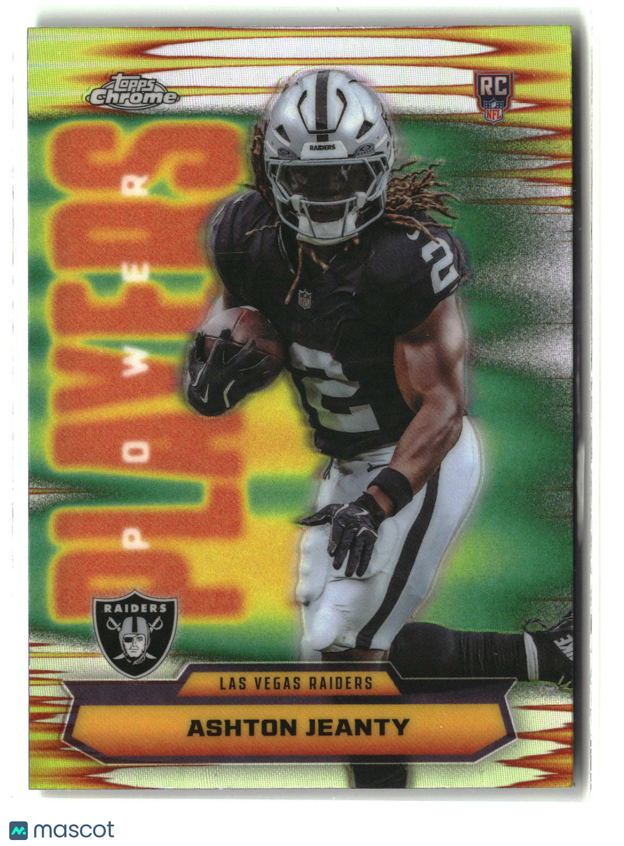 Ashton Jeanty 2025 Topps Chrome Power Players Refractor #PP-14