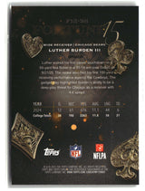 Luther Burden III 2025 Topps Chrome Fortune 15 Refractor #F15-28