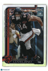 Colston Loveland 2025 Topps Chrome Refractor #345