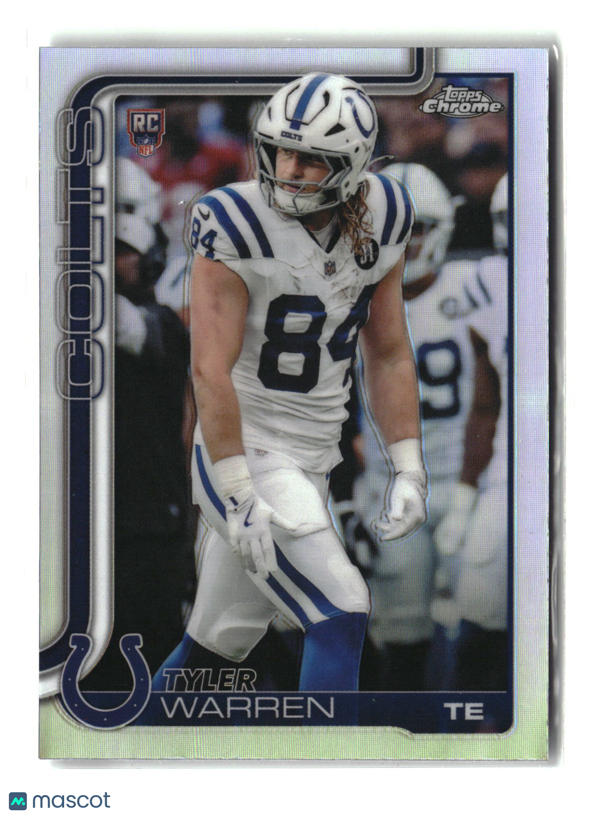 Tyler Warren 2025 Topps Chrome Refractor #346