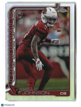 Will Johnson 2025 Topps Chrome Refractor #349