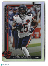 Kyle Monangai 2025 Topps Chrome Refractor #382