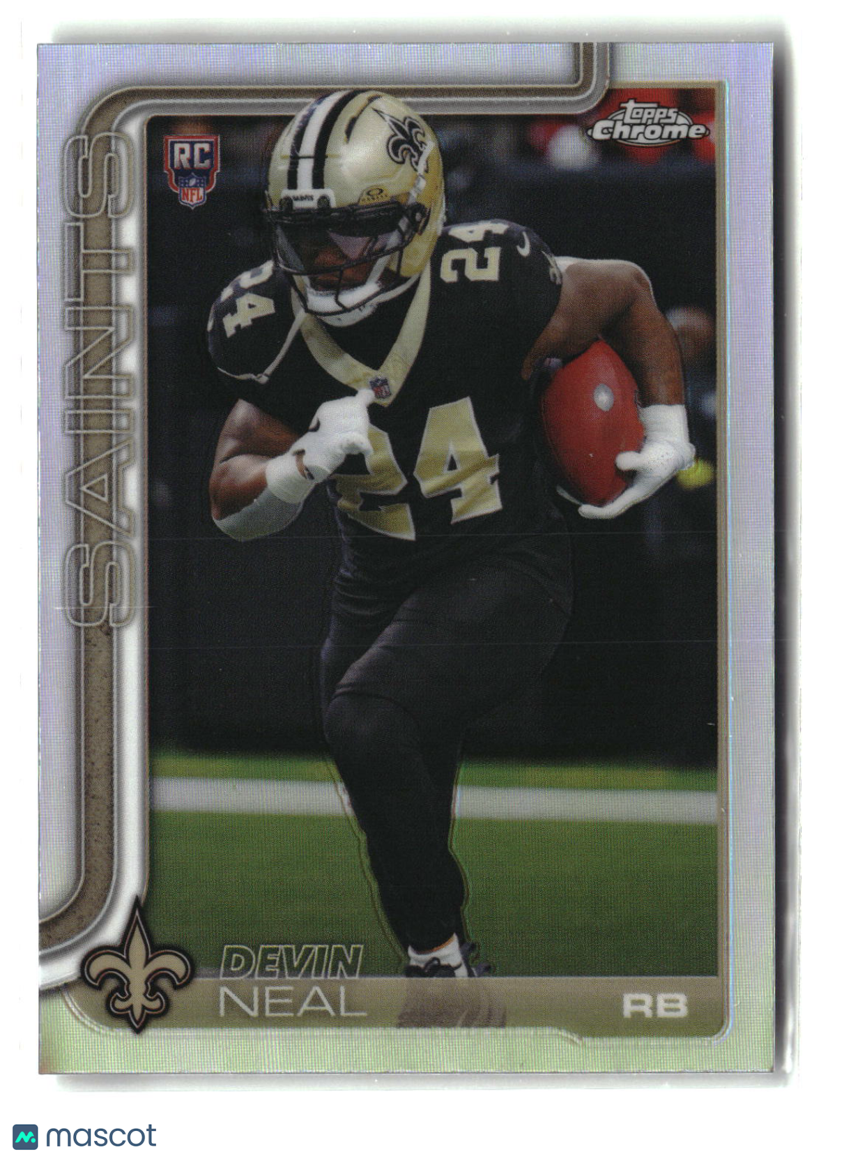 Devin Neal 2025 Topps Chrome Refractor #391