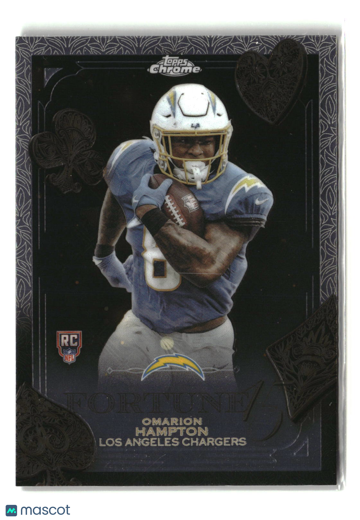 Omarion Hampton 2025 Topps Chrome Fortune 15 #F15-25