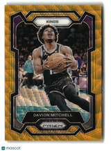 Davion Mitchell 2023 Panini Prizm Gold Wave #227 08/10