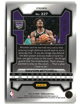 Davion Mitchell 2023 Panini Prizm Gold Wave #227 08/10