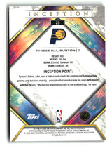 Tyrese Haliburton 2026 Topps Inception #25