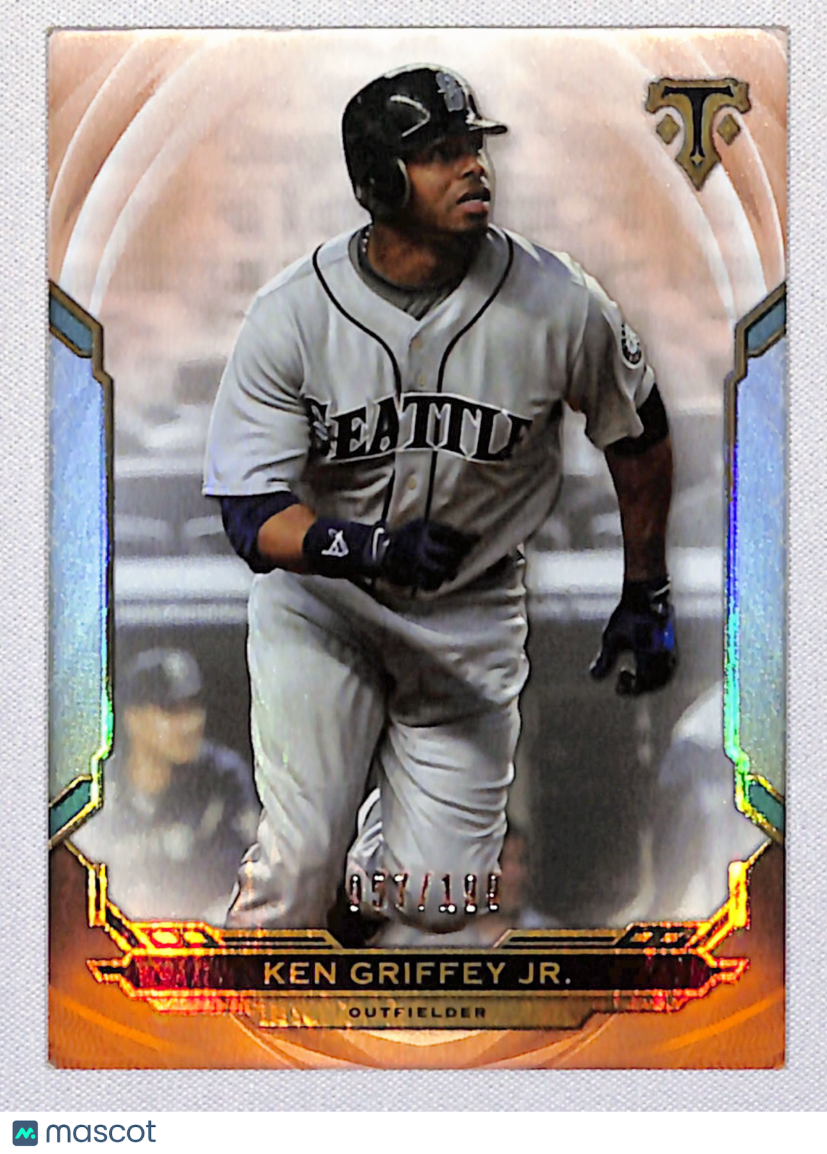 Ken Griffey Jr. 2019 Topps Triple Threads Amber #29 057/199