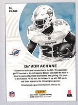De'Von Achane 2023 Panini Illusions Rookie Signs Holo #RS-DAC 46/75