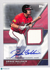 Drake Baldwin 2026 Topps Major League Material #MLM2-DB 31/99