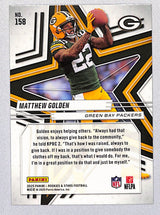 Matthew Golden 2025 Panini Rookies & Stars Signatures #158
