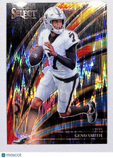 Geno Smith 2025 Panini Select Prizm Tie-Dye Prizm #205 20/25