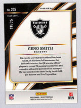 Geno Smith 2025 Panini Select Prizm Tie-Dye Prizm #205 20/25