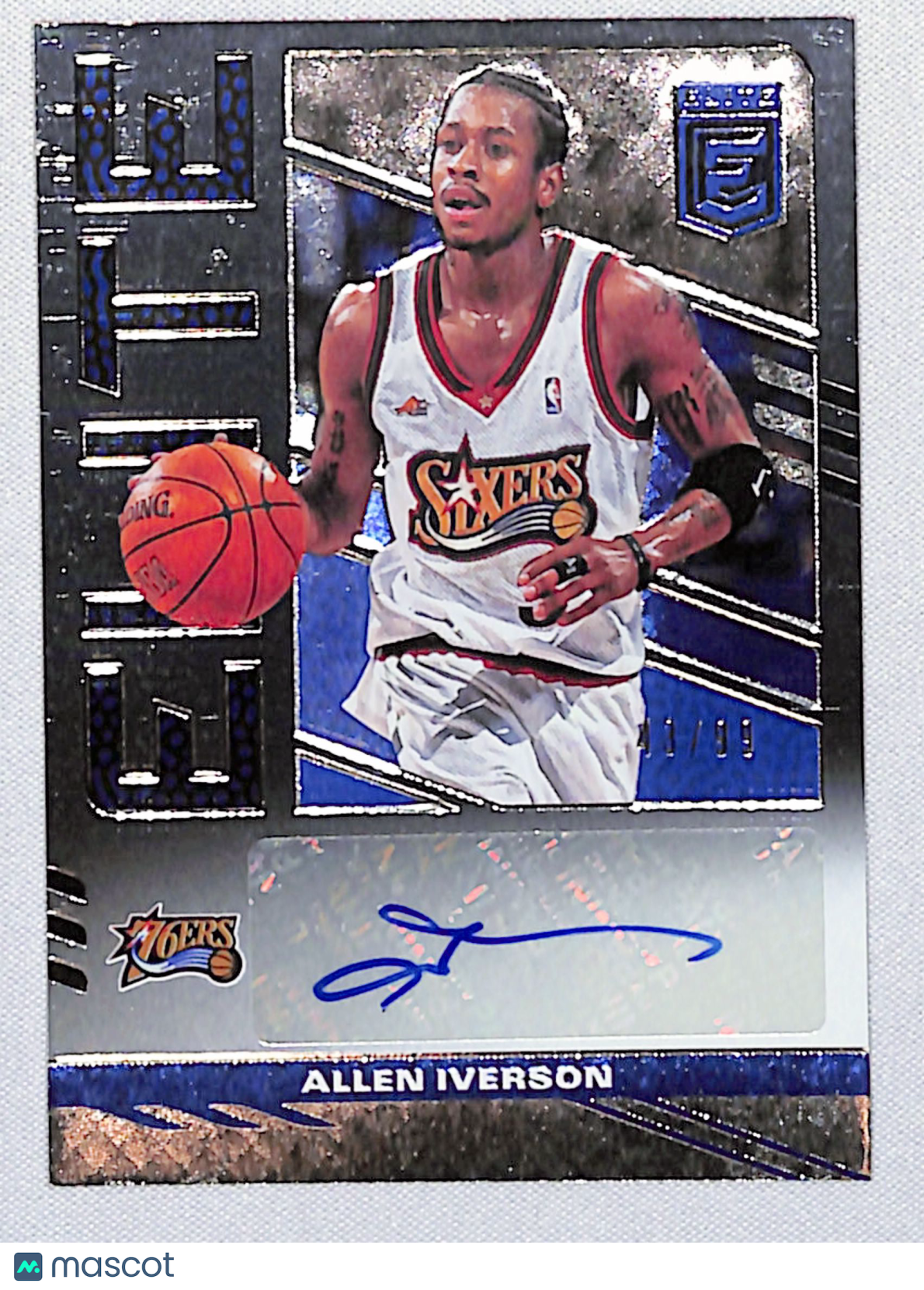 Allen Iverson 2021 Panini Donruss Elite #ES-AIV 43/99