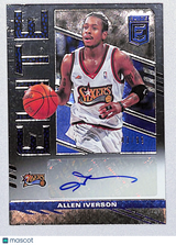 Allen Iverson 2021 Panini Donruss Elite #ES-AIV 43/99