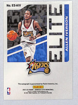 Allen Iverson 2021 Panini Donruss Elite #ES-AIV 43/99