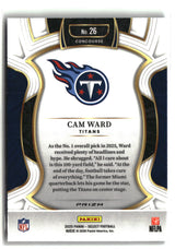 Cam Ward 2026 Panini Select Prizm Concourse #26