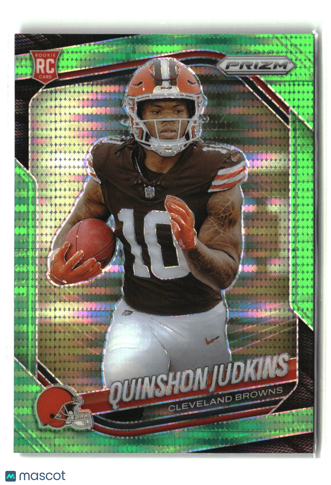 Quinshon Judkins 2025 Panini Prizm Green #313