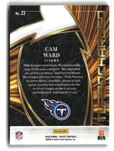 Cam Ward 2026 Panini Select Turbocharged #23