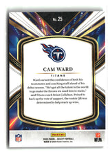 Cam Ward 2026 Panini Select Football Future #25