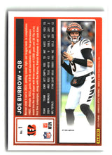 Joe Burrow 2025 Panini Donruss Optic Prizm #1