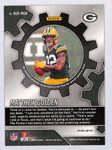 Matthew Golden 2025 Panini Prizm Rookie Gear Green #RGR-MGN