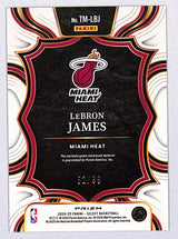 LeBron James 2024-25 Panini Select Purple #TM-LBJ 82/99