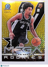 Dylan Harper 2025 Bowman Chrome Mega Rookies Yellow Mojo Refractor #MR-2 1/75