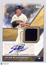 Jacob Misiorowski 2026 Topps Baseball #MLM2-JMI 62/99