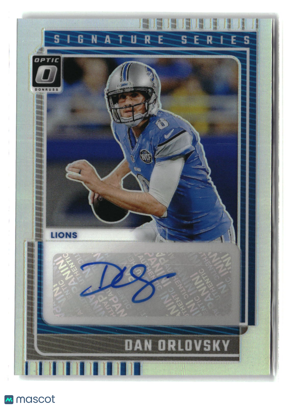 Dan Orlovsky 2025 Panini Donruss Optic Football Signature Series Holo #SSH-DO