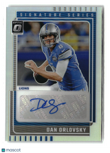 Dan Orlovsky 2025 Panini Donruss Optic Football Signature Series Holo #SSH-DO