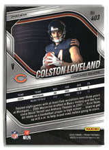 Colston Loveland 2025 Panini Prizm No Huddle Disco #403