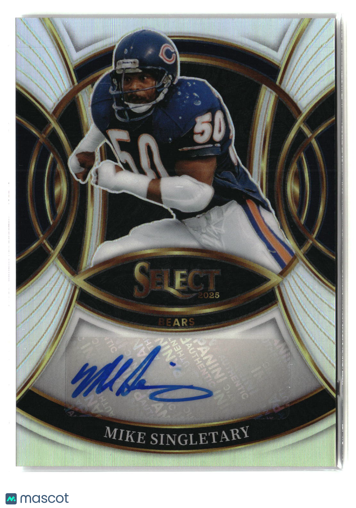 Mike Singletary 2026 Panini Select Football Signatures Prizm #SP-MSY