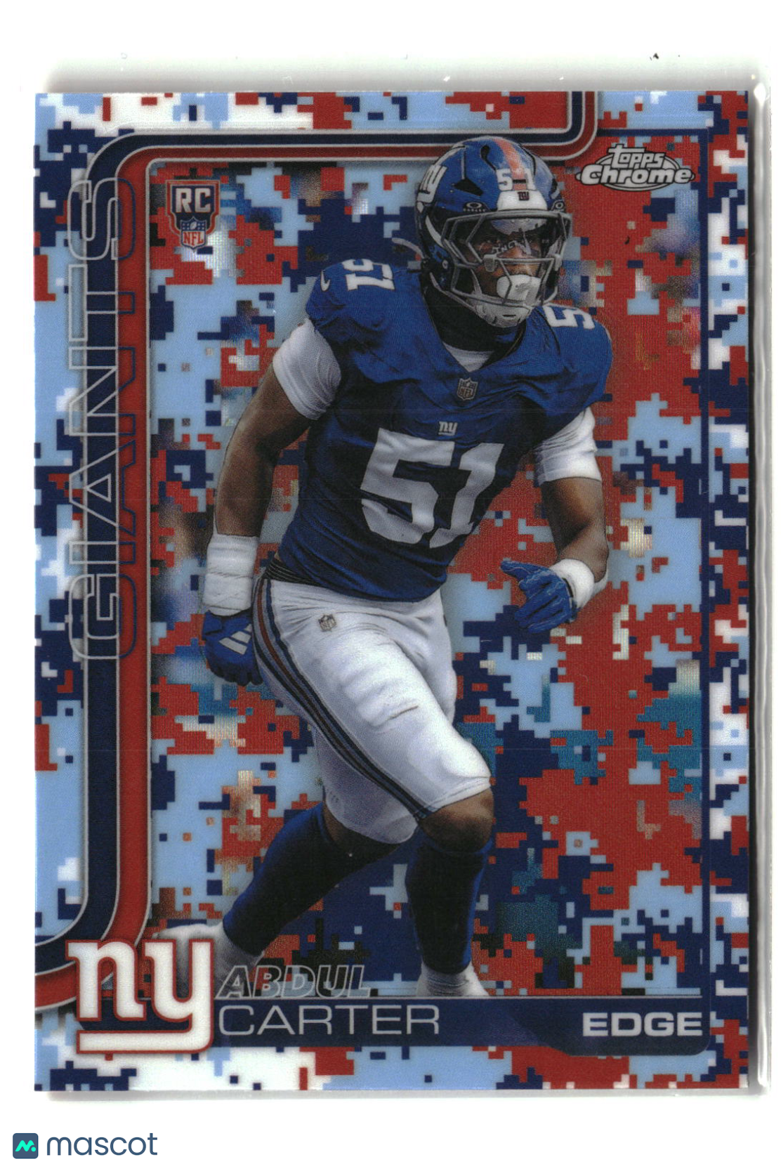 Abdul Carter 2025 Topps Chrome Camo #350