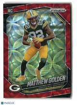 Matthew Golden 2025 Panini Prizm Choice Red #326 03/20