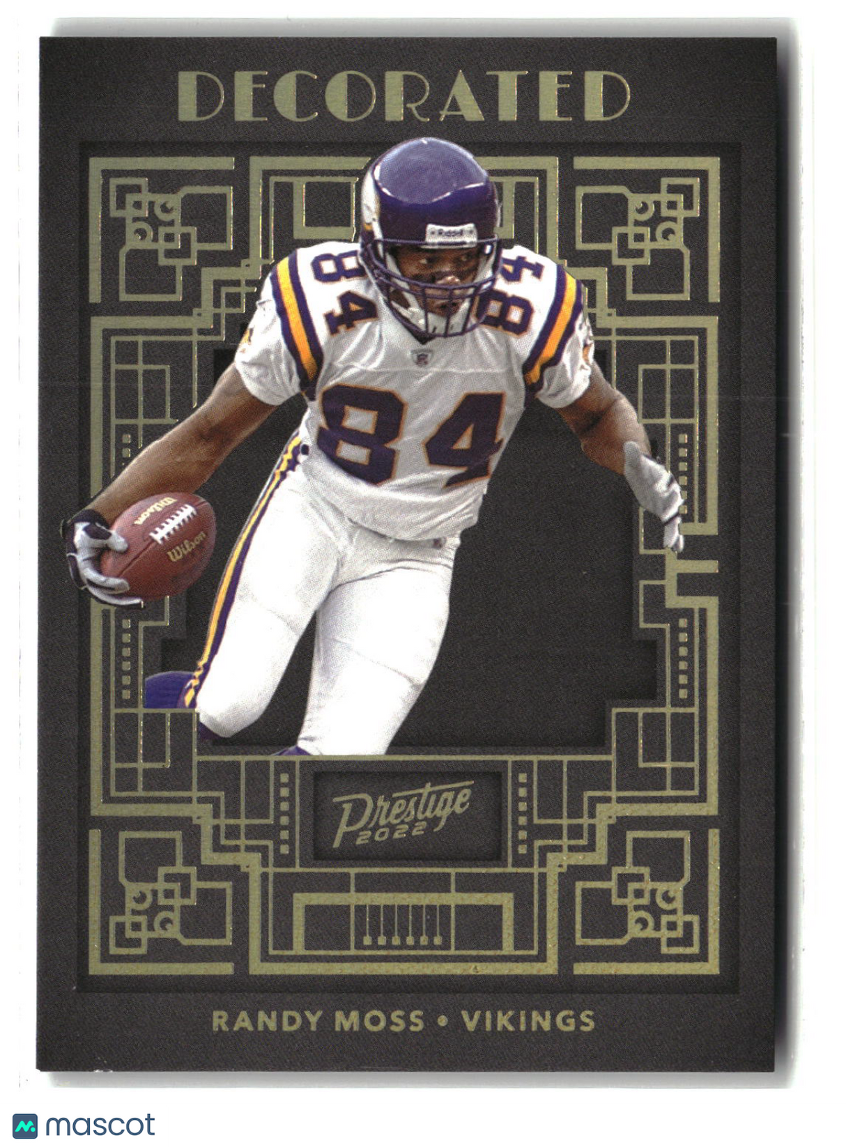 Randy Moss 2022 Panini Prestige Decorated #DE-24
