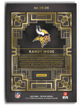 Randy Moss 2022 Panini Prestige Decorated #DE-24