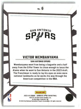 Victor Wembanyama 2024 Donruss Optic My House #6