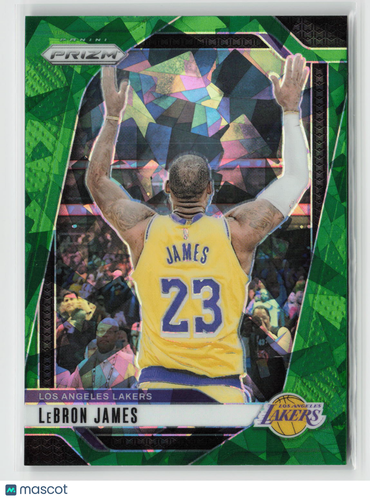 LeBron James 2024-25 Panini Prizm Green Ice Prizm #130