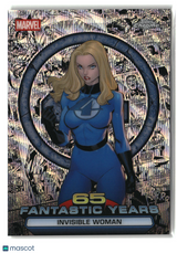 Invisible Woman 2026 Topps Chrome Marvel 65 Fantastic Years Refractor #FY-02
