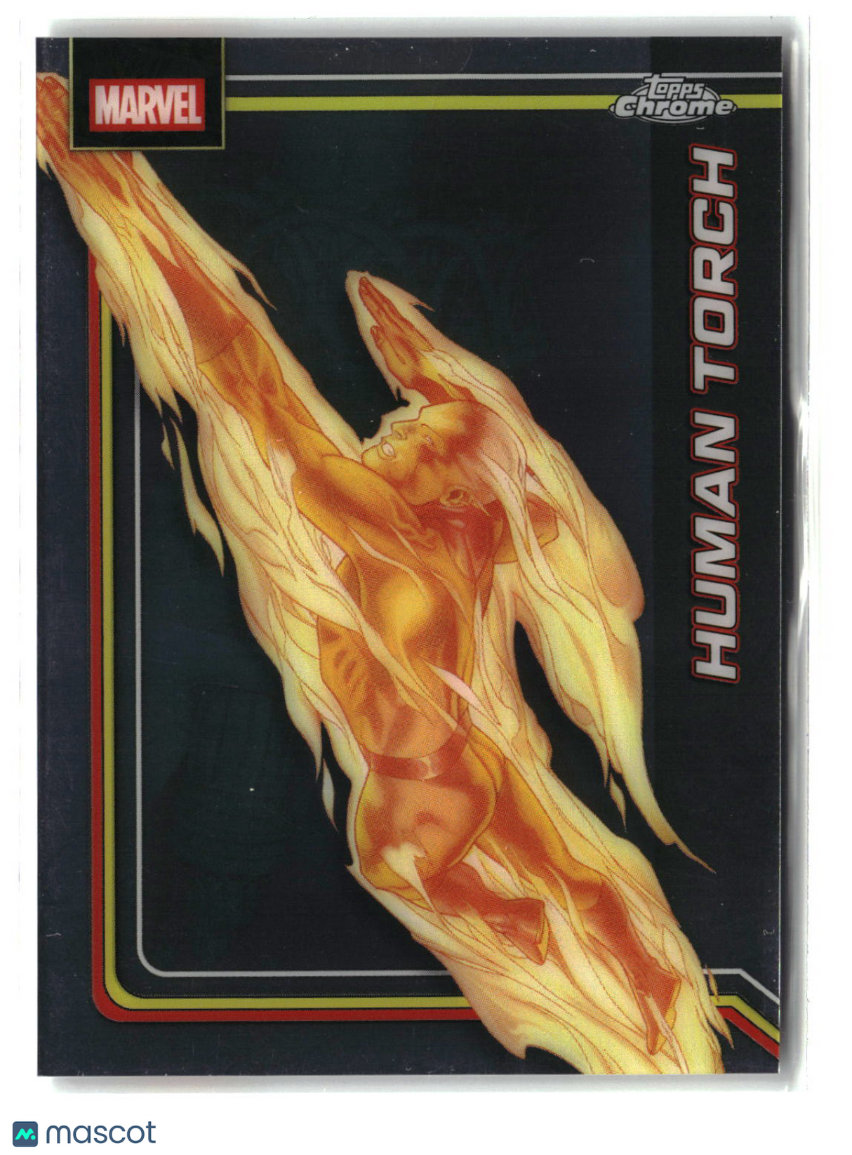 Human Torch 2026 Topps Chrome Marvel #051