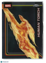 Human Torch 2026 Topps Chrome Marvel #051