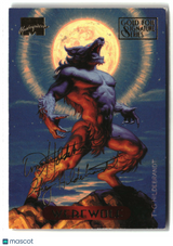Werewolf 1994 Marvel Masterpieces Hildebrandt Brothers Gold Foil Signature #135